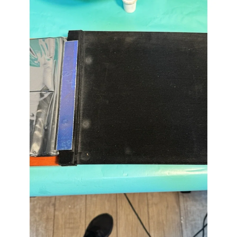 CHERRY WOOD PHOTO ALBUM BOOK-HOLDS 200 PHOTOS IN 4